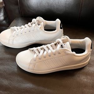 Adidas White and Black Sneakers